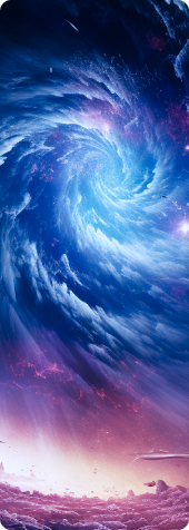image of caldari space imagined by AI